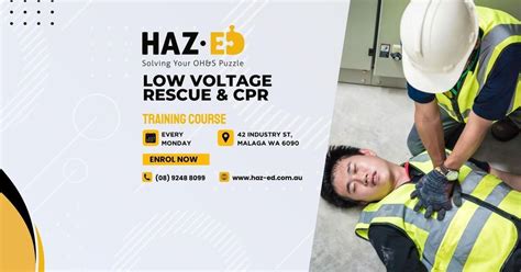 low voltage rescue training perth